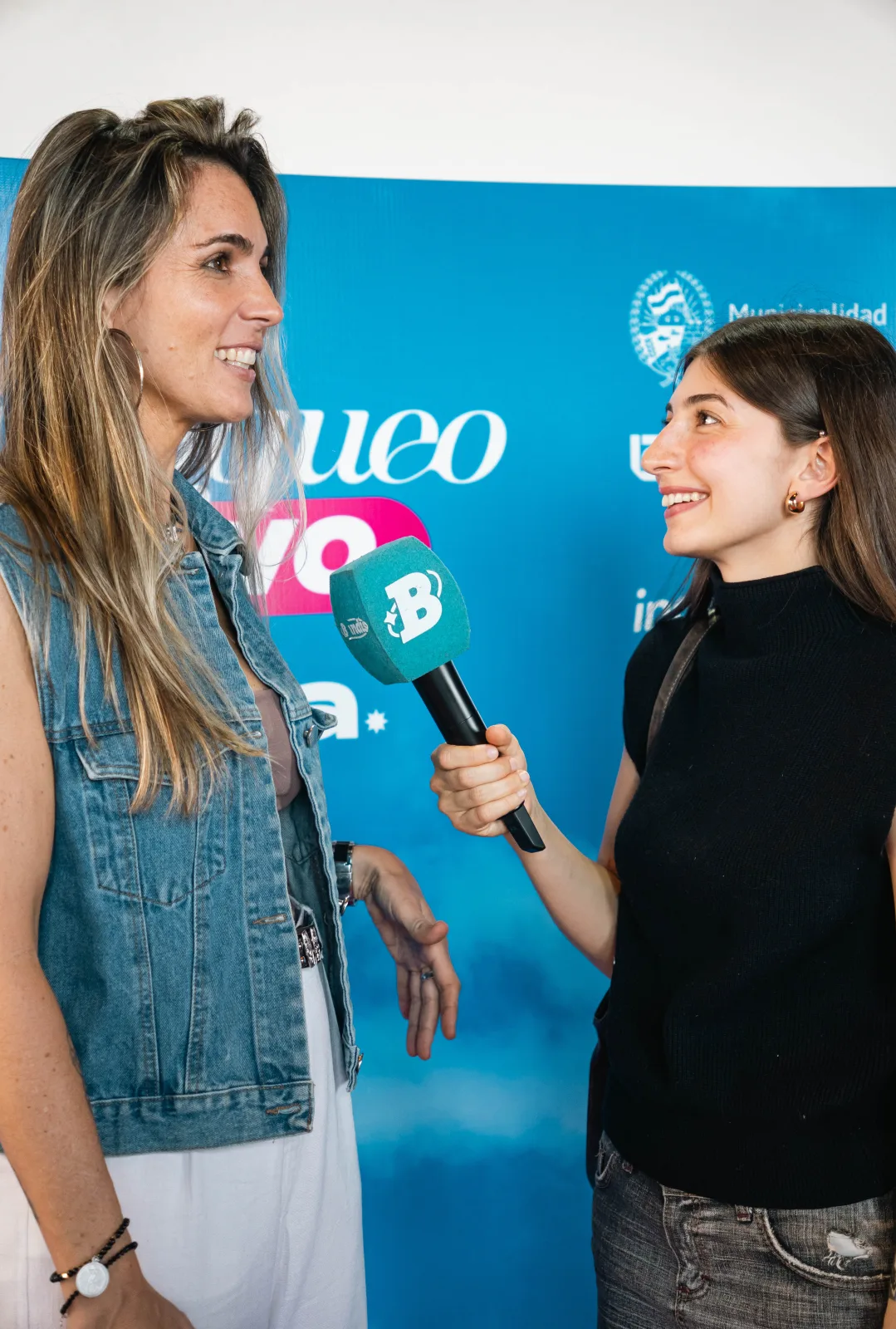 Entrevista durante el festival