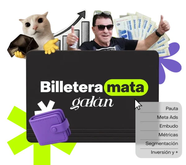 Portada del curso Billetera mata galán, sobre marketing digital